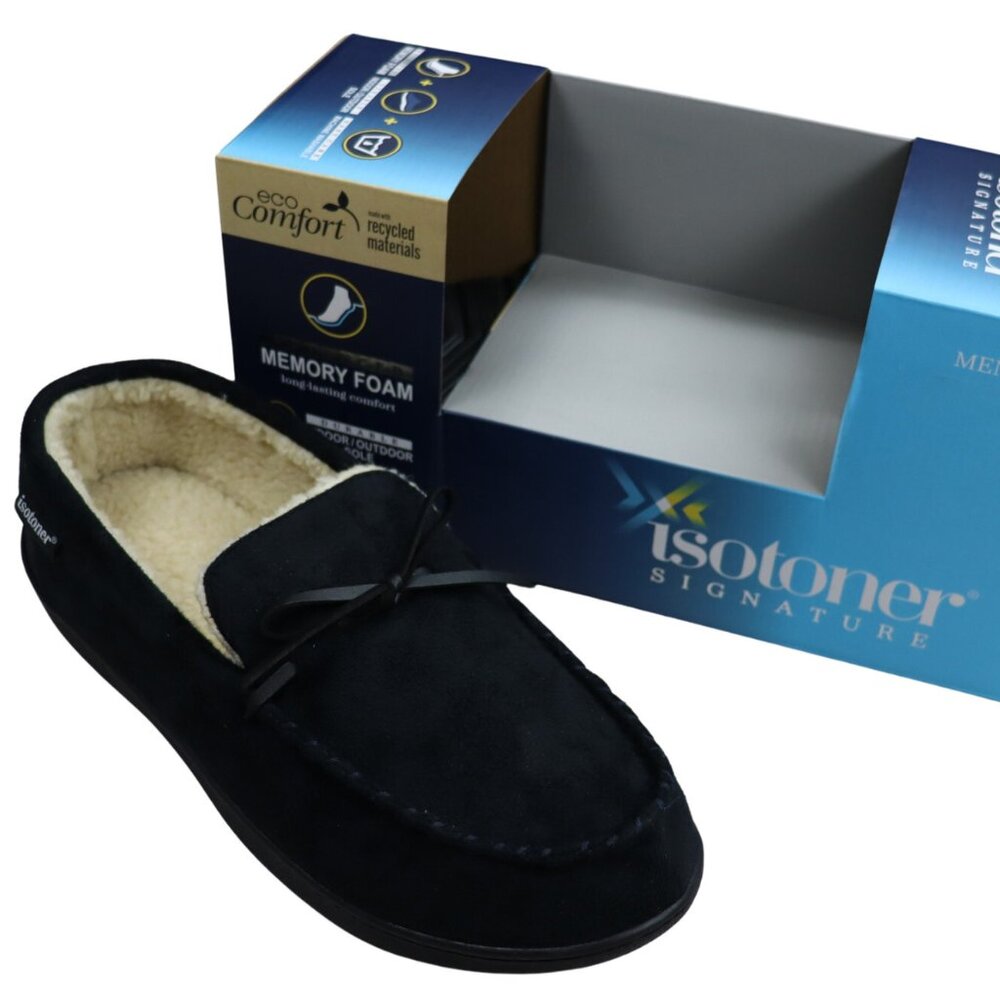 Isotoner Signature Memory Foam Indoor/Outdoor Men… - image 1